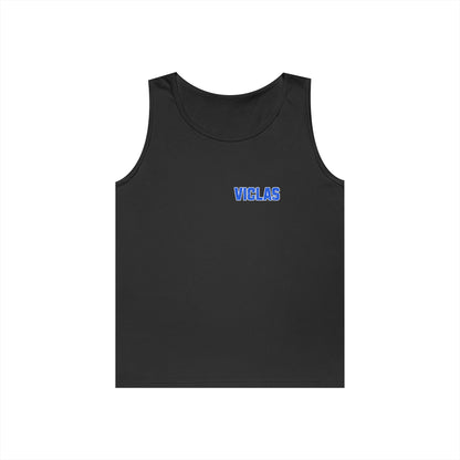 Chicano Style Blue Tank Top