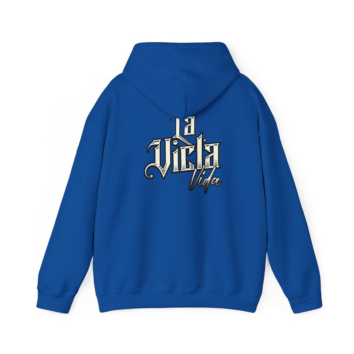 La Vicla Vida B/W Logo Hoodie
