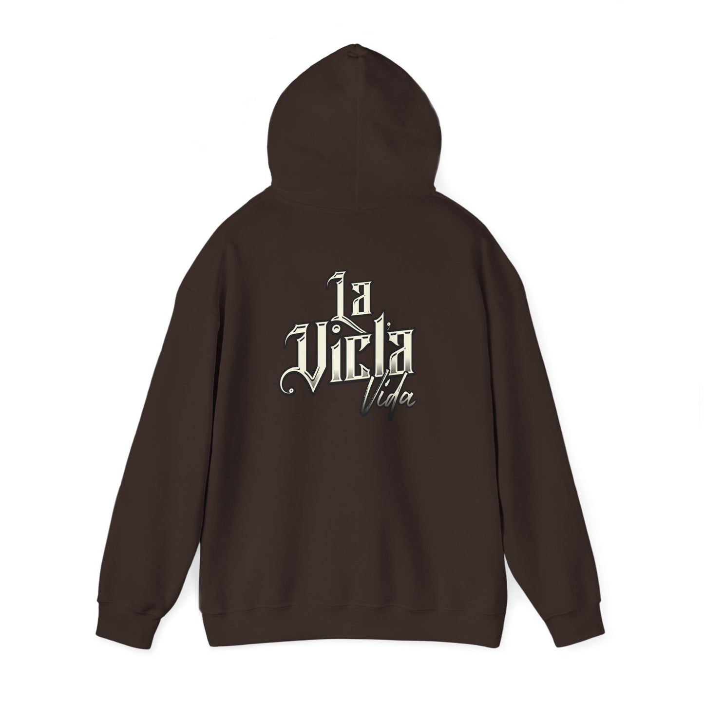 La Vicla Vida B/W Logo Hoodie