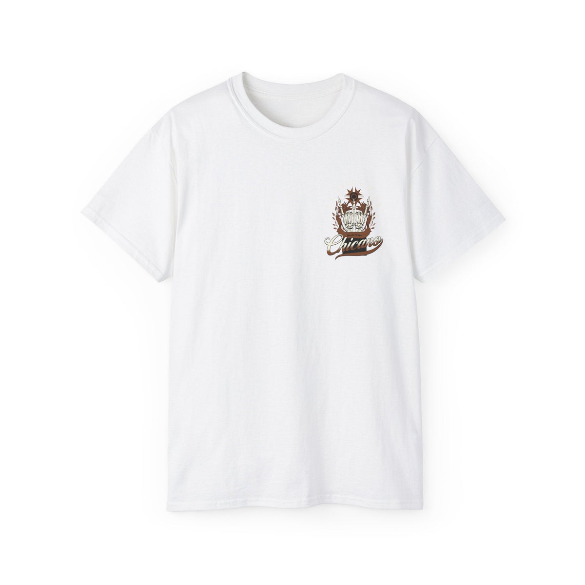 World Wide Chicano Brown - front mockup