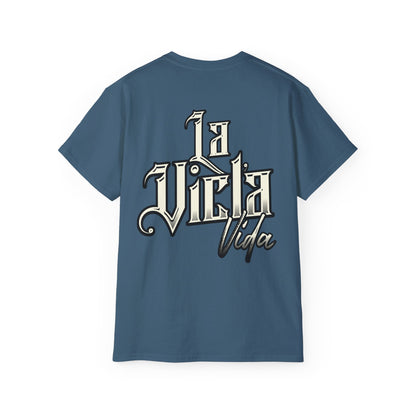 La Vicla Vida Logo B&W Tee