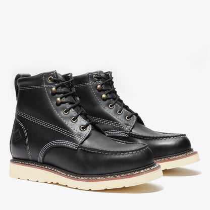 FRONTIER CLASSIC 6" MOC TOE BLACK Black