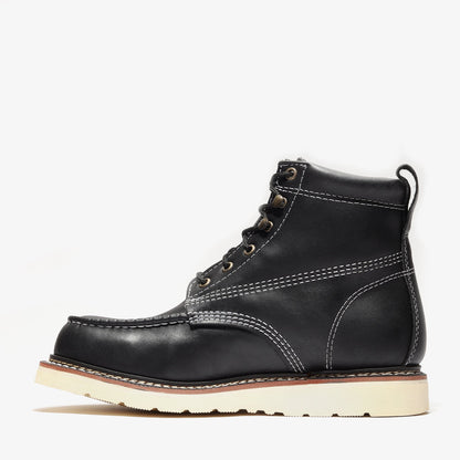 FRONTIER CLASSIC 6" MOC TOE BLACK Black