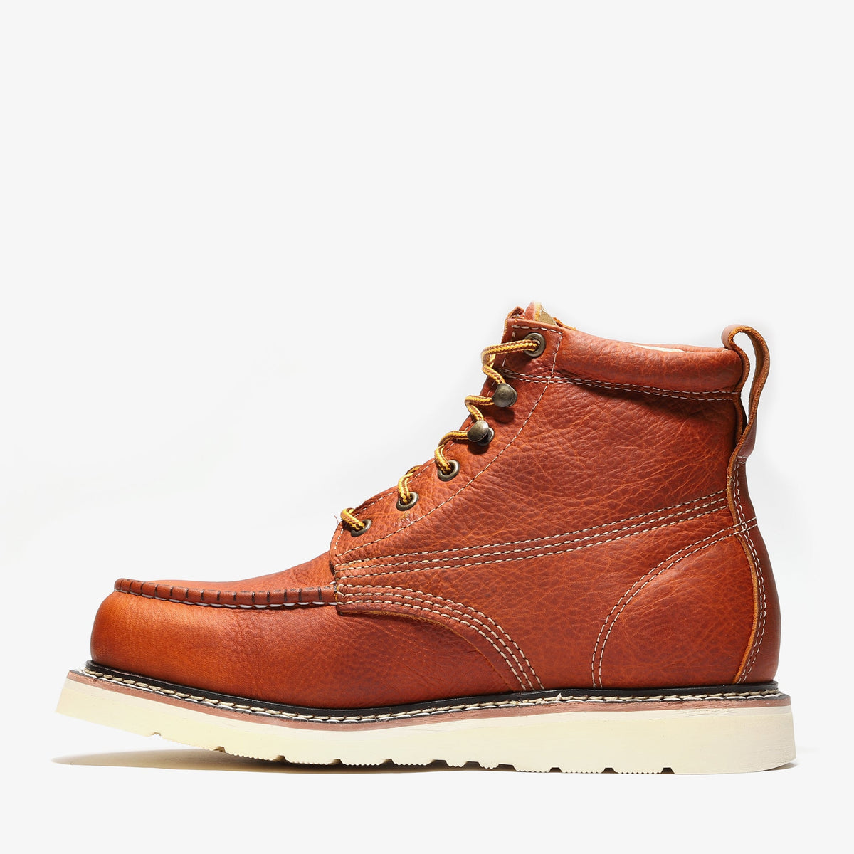 FRONTIER CLASSIC 6" MOC TOE (STEEL TOE) GOLDEN BROWN Golden Brown