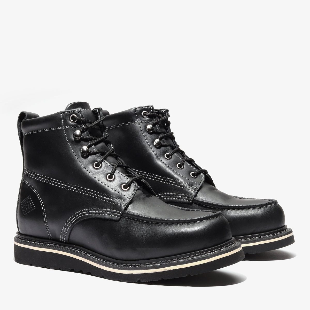 FRONTIER CLASSIC 6" MOC TOE JET BLACK XL Jet Black