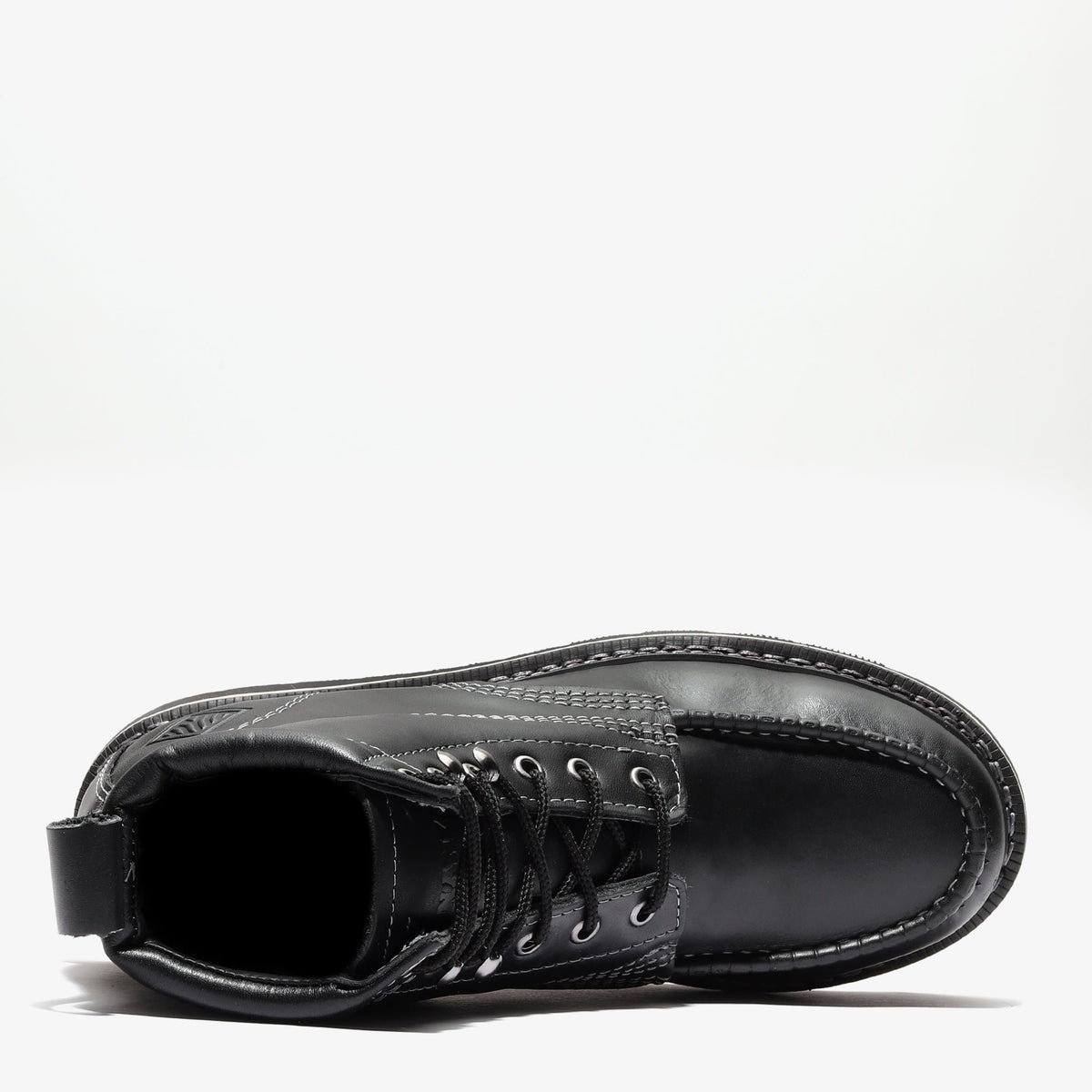 FRONTIER CLASSIC 6" MOC TOE (STEEL TOE) JET BLACK Jet Black