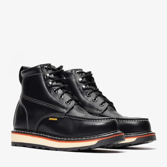 FRONTIER DUAL 6" MOC TOE BLACK Black