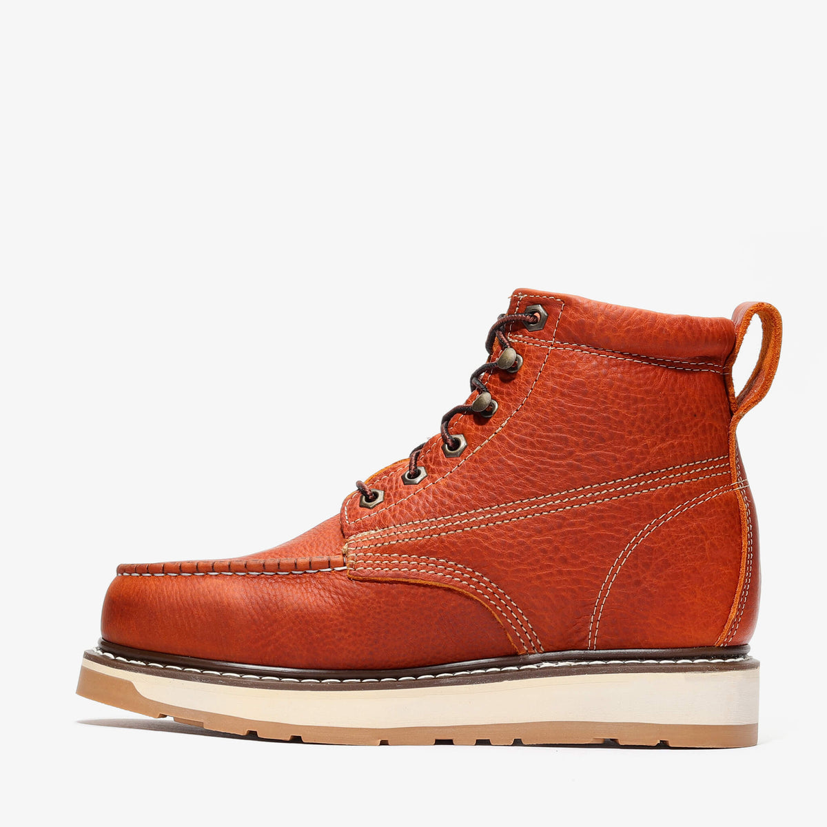 FRONTIER DUAL 6" MOC TOE LIGHT BROWN Light Brown