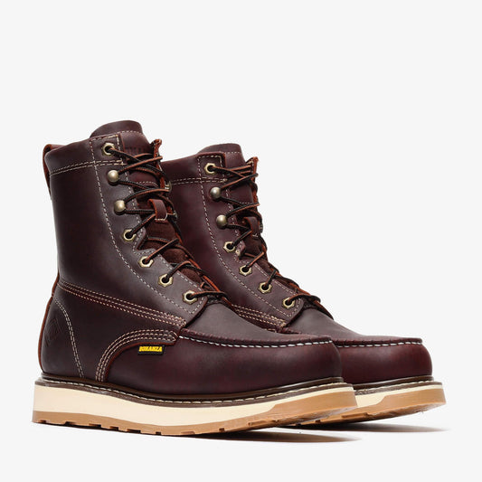 FRONTIER DUAL 8" MOC TOE Burgundy
