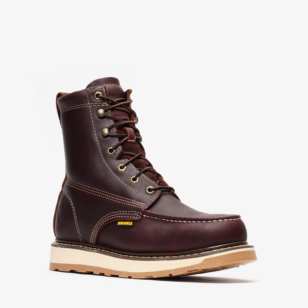 FRONTIER DUAL 8" MOC TOE Burgundy