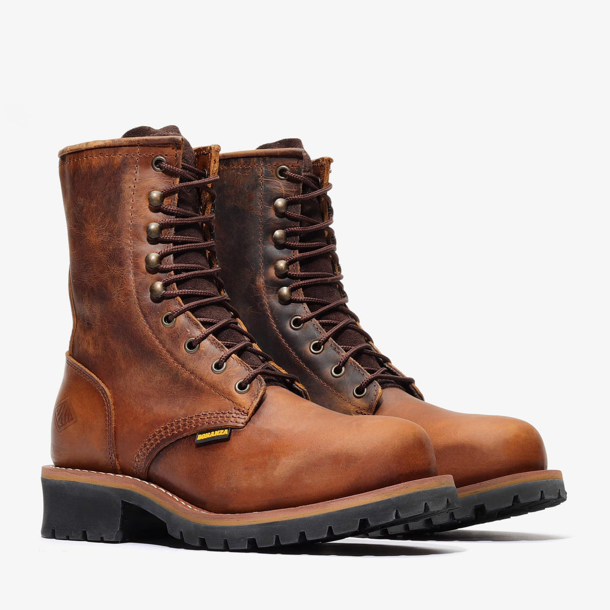 SIERRA 9" LOGGER (STEEL TOE) Brown