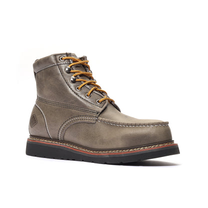FRONTIER CLASSIC 6" MOC TOE STONE GREY Stone Grey