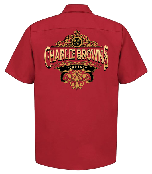 Charlie Browns Garage Vicla Work Shirts