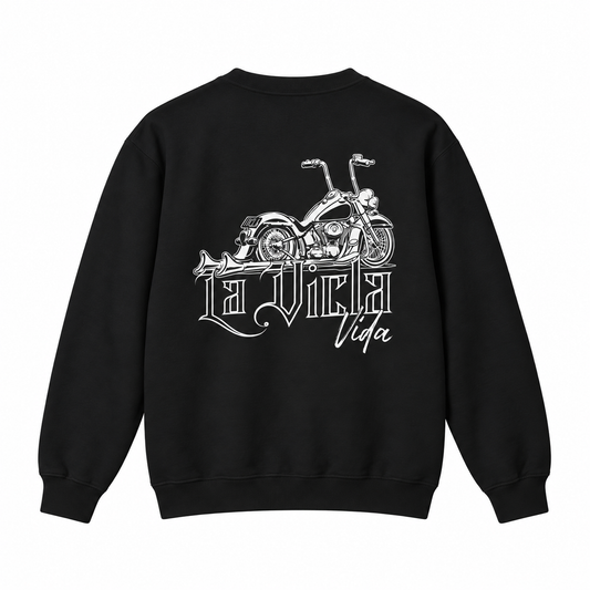 bw crewneck back artwork mockup