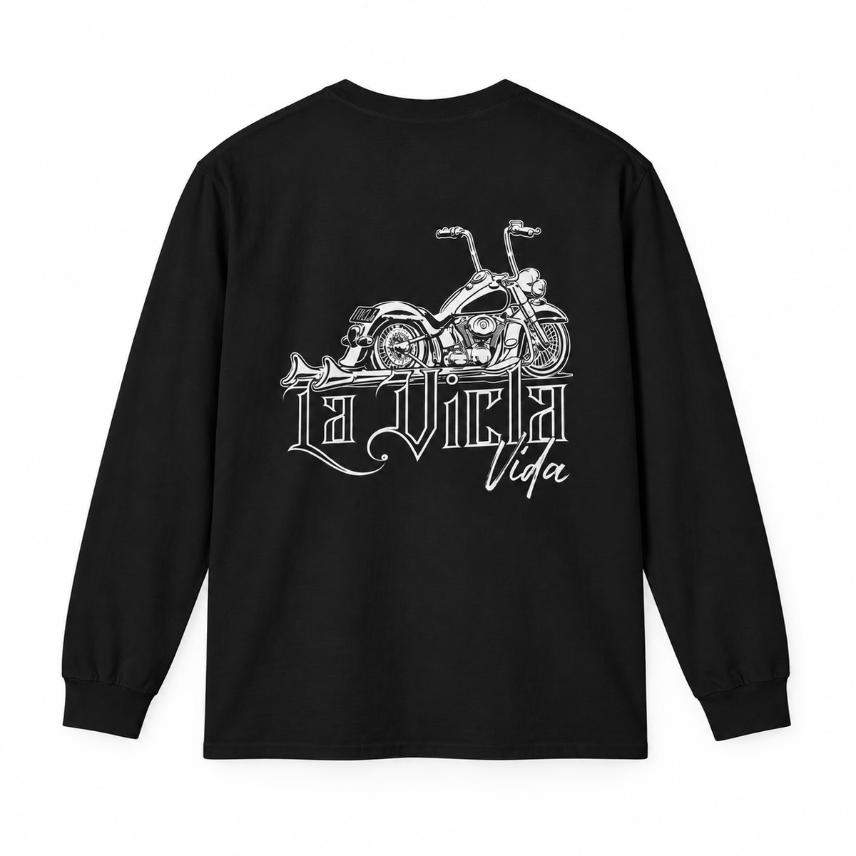 bw longsleeve back artwork mockup