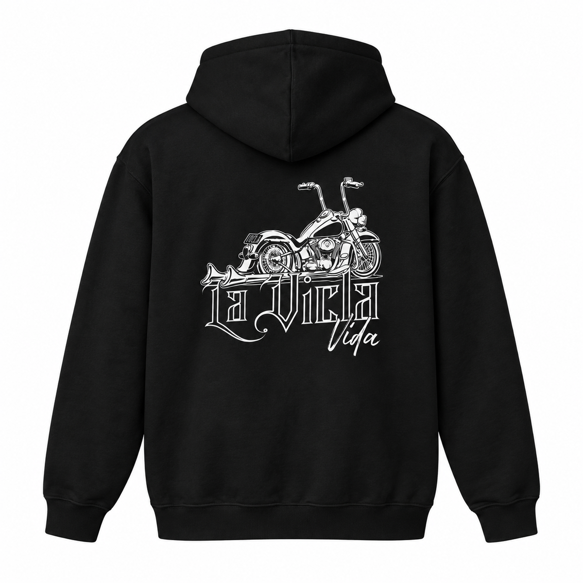 bw ziphoodie back artwork mockup