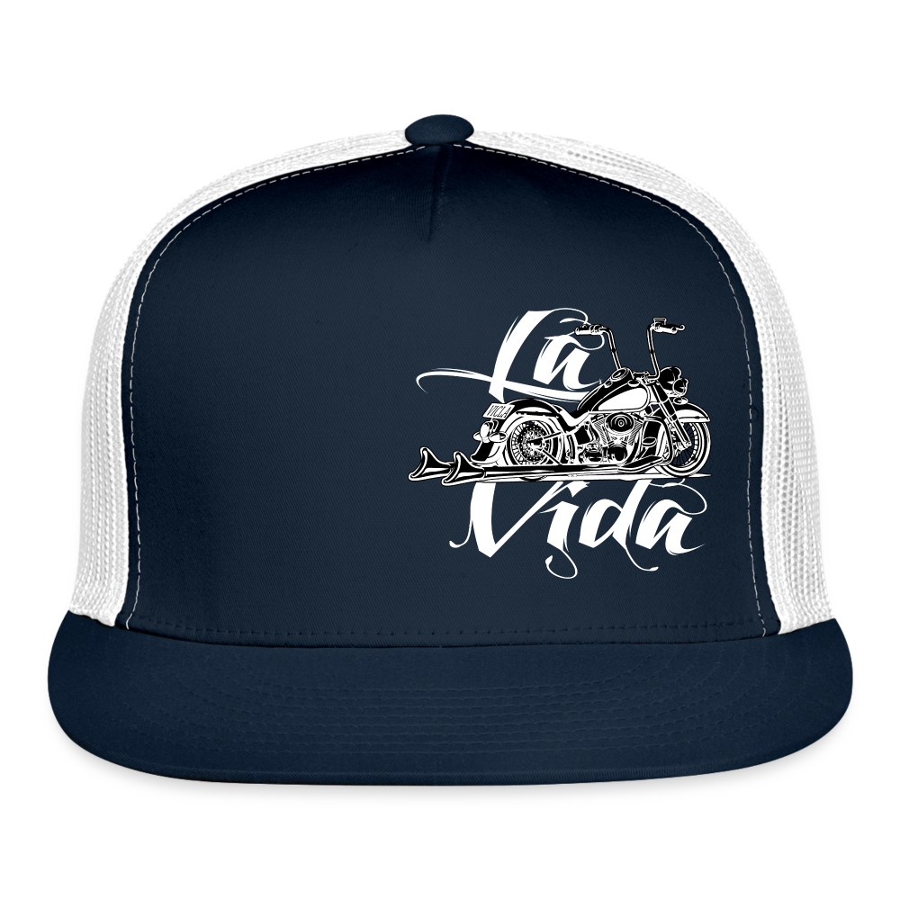 La Vida Trucker Had - navy/white