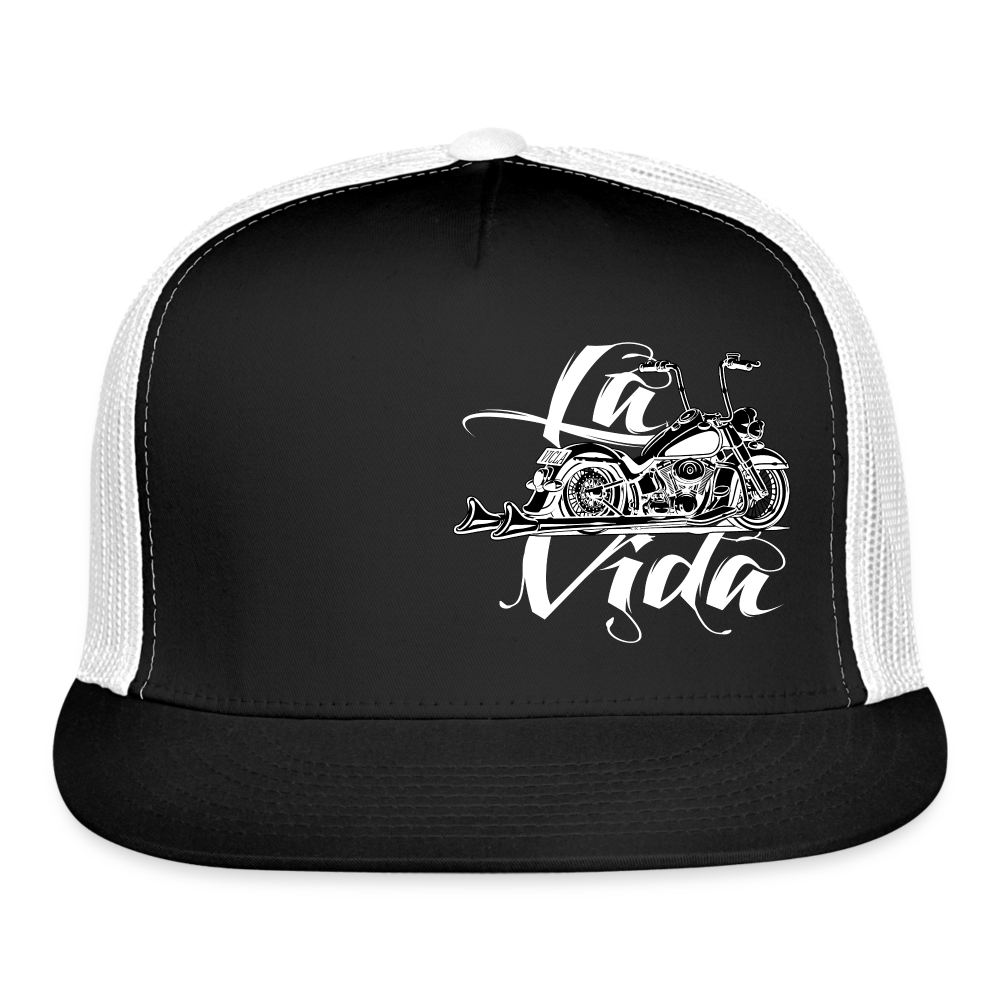 La Vida Trucker Had - black/white