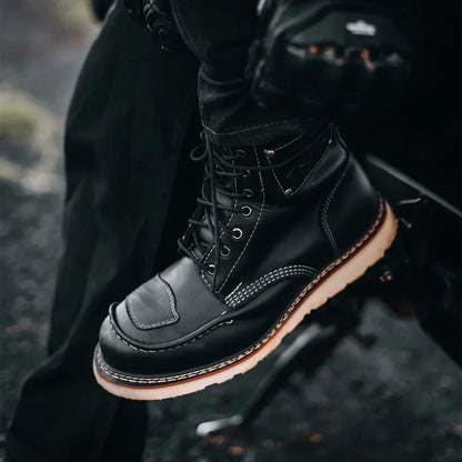 Bonanza Motorcycle Riding Boot — Black preorder