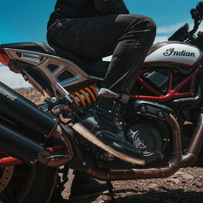 Bonanza Motorcycle Riding Boot — Black preorder